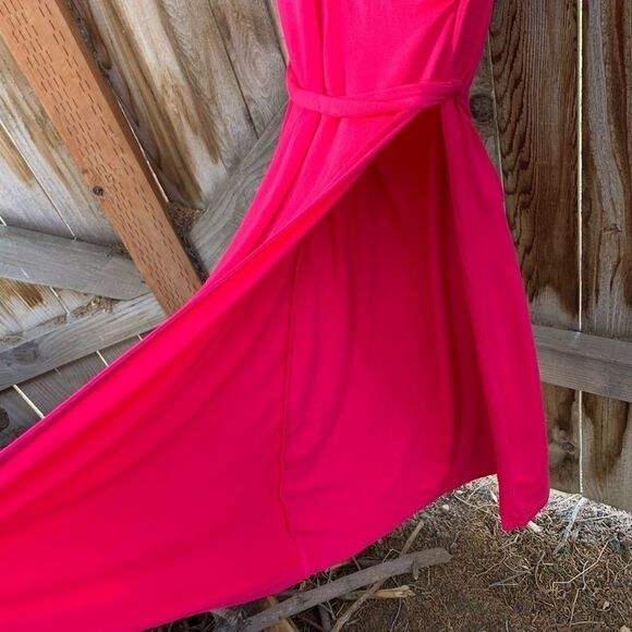 Merona sleeveless crisscross dress side slit xs - Picture 2 of 8